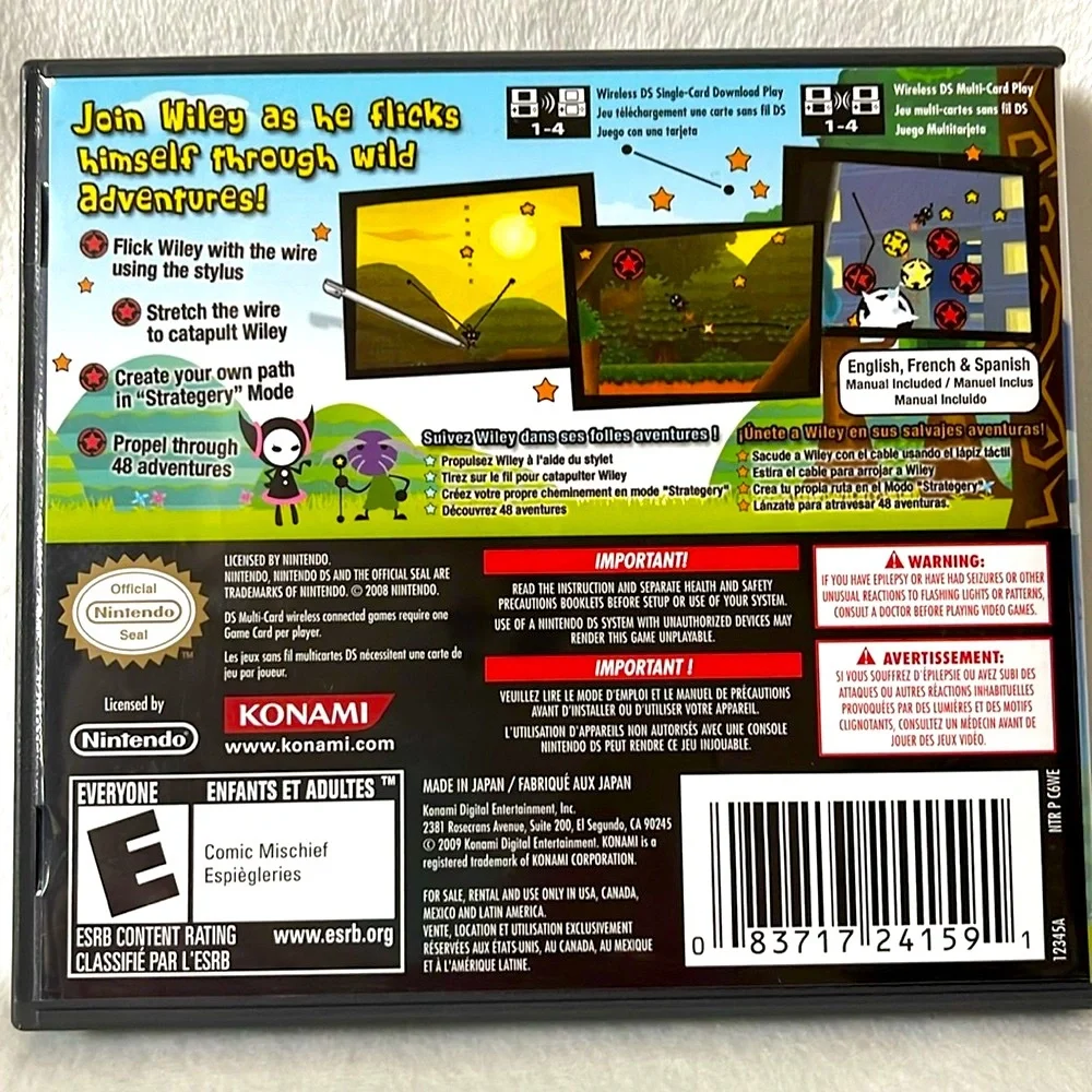 Nintendo DS Wireway Video Game Complete with Manual & Case